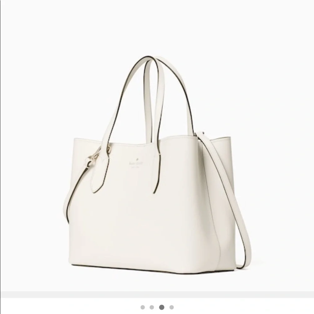 Kate spade Harper satchel in off white and yellow - Picture 4 of 12